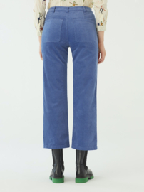 Nice Things - Velvet Pants Shiny Blue