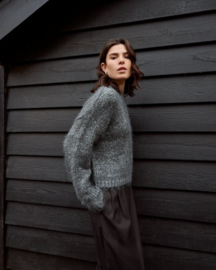 Another Label - Lottie Knitted Pull grey melee
