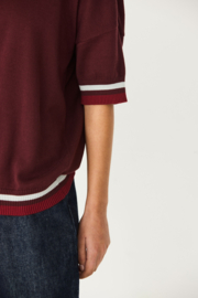 SKFK - Dorleta Knit Top Burgundy