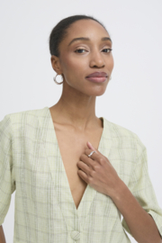 Ichi - Linno Blazer lily green