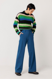 SKFK - Nekane Trousers Ocean Blue