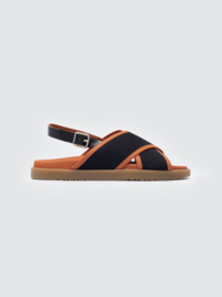 Nice Things - Cotton Sandals black