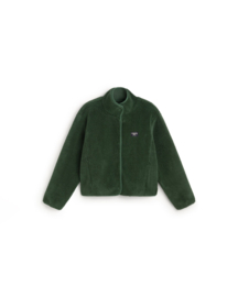 Thinking Mu - Kourtney Fleece Jacket Dark Green