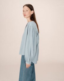 Grace & Mila - Suri Shirt sage blue