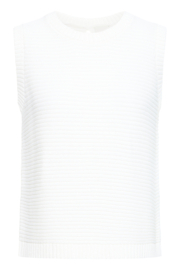 Ichi - Dotties Waistcoat White