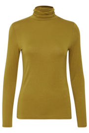 Ichi - Philuca Rollneck Top Green Moss