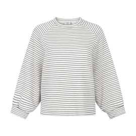 Another Label - Flori Stripe Sweat