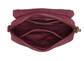 Chabo Bags - Rio Romy Suede Burgundy