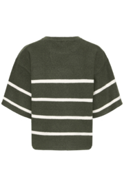 Ichi - Dasila Knit Top Rifle Green