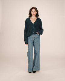 Grace & Mila - Saluda Cardigan emerald green