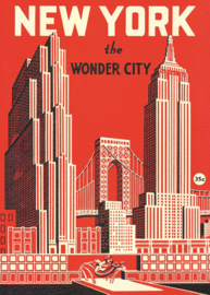 Cavallini - Vintage Poster New York