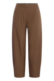 Ichi - Fava Barrel Pants slate black