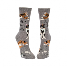 Women's Socks -  People I love : Cats