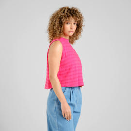 Dedicated - Namsos Top Lace Raspberry Pink