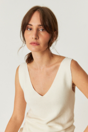 SKFK - Maixa Knit Top Cream