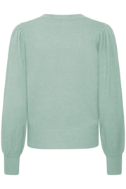 Ichi - Sella Cardigan 4 Beryl Green
