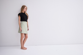 Ichi - Linno Skirt 2 Tea Green