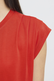 Ichi - Lisken Top Fiery Red