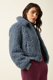 King Louie - Isa Jacket Basil Fur night blue