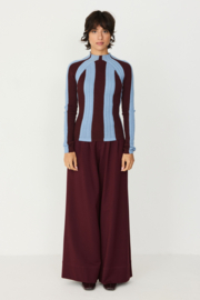SKFK - Anuket Top Burgundy/Blue