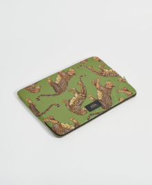 Wouf - Olive Leopard Laptop Sleeve 13"&14"