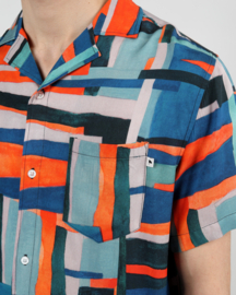 Wemoto - Vernon Shirt Red/Blue
