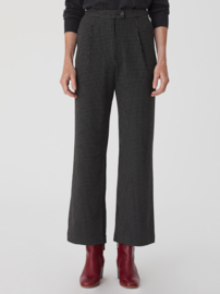 Nice Things - Black checked trousers