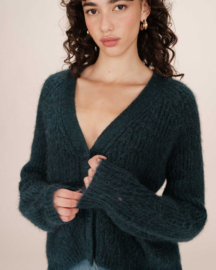 Grace & Mila - Saluda Cardigan emerald green