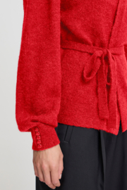 Ichi - Kamara Cardigan 12 Red