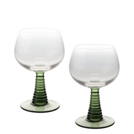 Retro Roemer Glasses - Set of 2