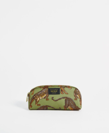 Wouf - Olive Leopard Make-up Bag