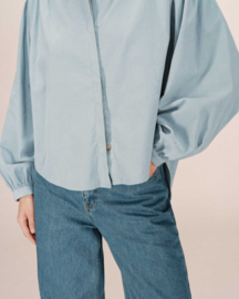 Grace & Mila - Suri Shirt sage blue