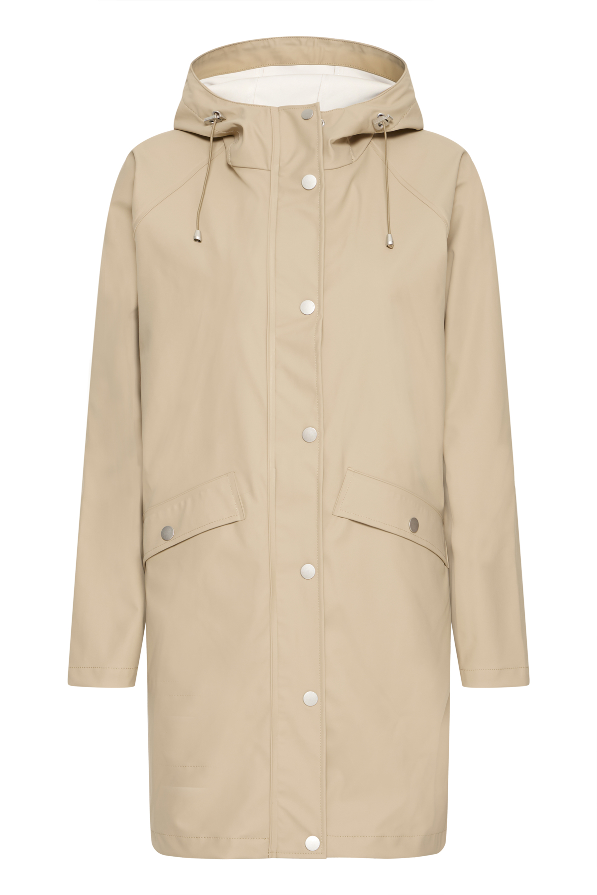 Ichi - Tazi Raincoat Travertin