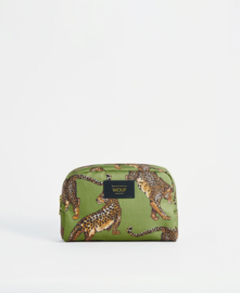 Wouf - Olive Leopard Toiletry Bag