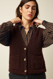 King Louie - Vania Vest Bouclé Knit