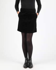 Wemoto - Black Corduroy Skirt