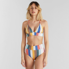 Dedicated - Bikini Top Alva Stripes Multicolor