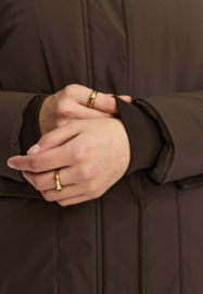 Selfhood - Parka Coat Brown