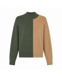 Another Label - Emily Knitted Pull Duck Green/Sand