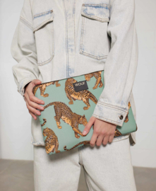 Wouf - Emerald Leopard Laptop Sleeve 13" & 14"
