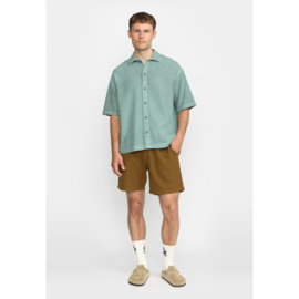 Revolution - Oversized short-sleeved shirt dustgreen