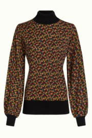 King Louie - Rollneck Bell Top Flaminga