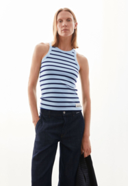 Armedangels - Kanitaa Stripes Top Blue Glow