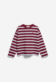 Armedangels - Iconia A Frankaa Bold Sweater Red/Blue/Undyed