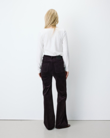 Grace & Mila - Alban  Corduroy Trousers aubergine
