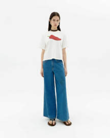 Thinking Mu - Lucia T-shirt Chilli