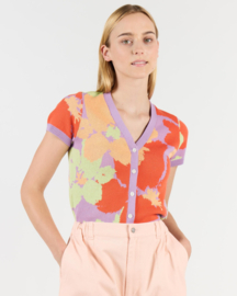 Wemoto - Mila Cardi Top Coral