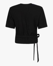 Another Label - Bine Wrap Top Black