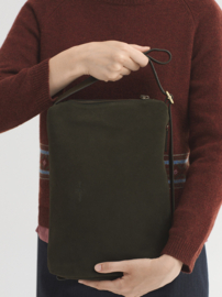 Nice Things - Suede Bag willow green