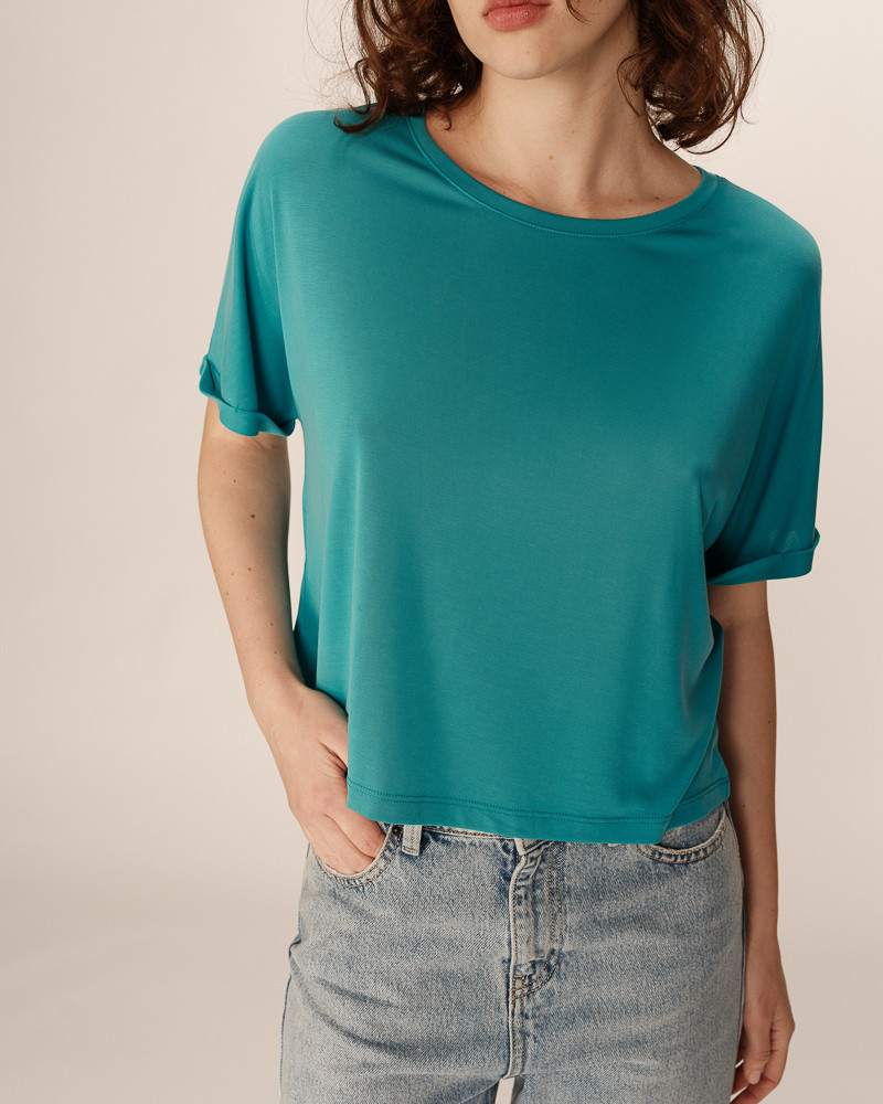 Grace & Mila - Parma Top Aqua